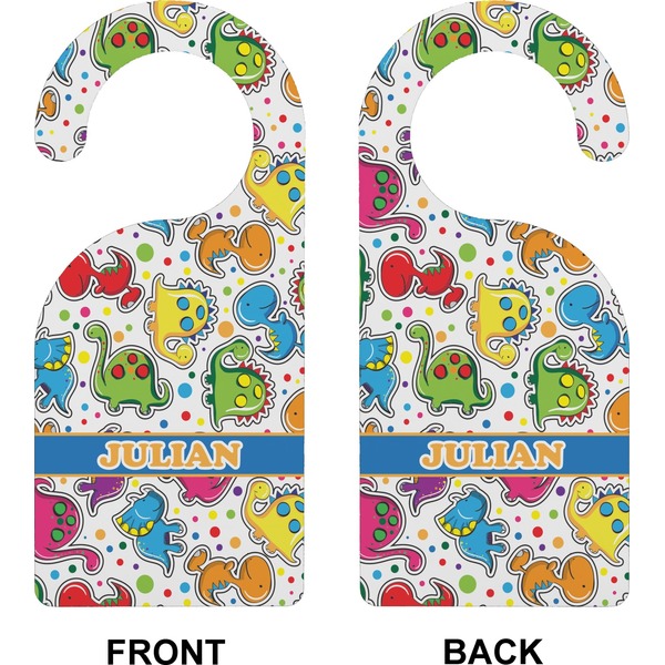 Dinosaur Print Door Hanger (Approval)