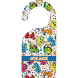 Dinosaur Print Door Hanger (Personalized)