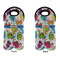 Dinosaur Print Double Wine Tote - APPROVAL (new)