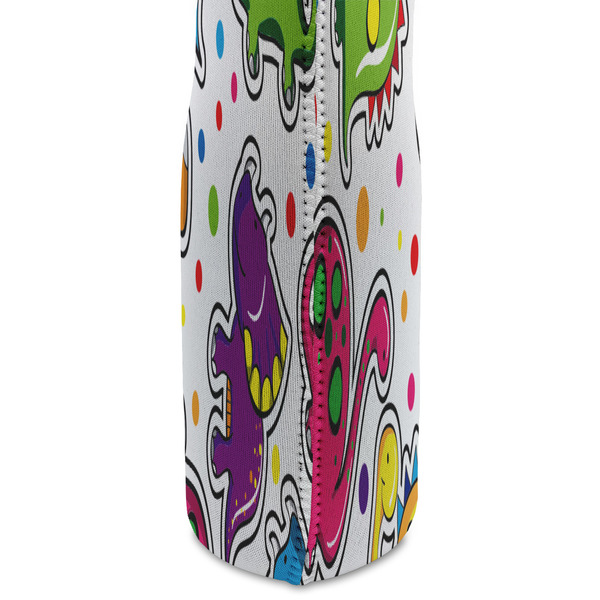 Dinosaur Print Double Wine Tote - DETAIL 2 (new)