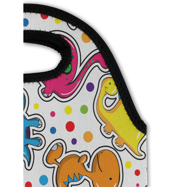 Dinosaur Print Double Wine Tote - Detail 1 (new)