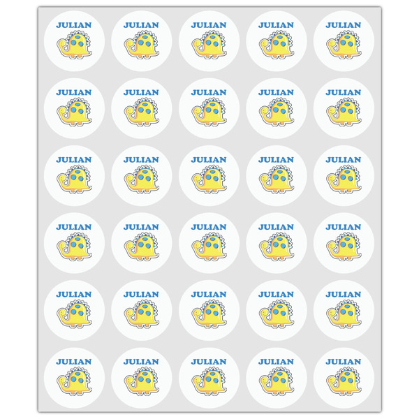 Dinosaur Print Drink Topper - XSmall - Set of 30