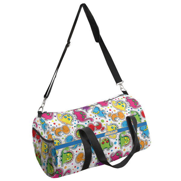 Custom Dinosaur Print Duffel Bag - Large (Personalized)