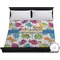 Dinosaur Print Duvet Cover - King (Personalized)