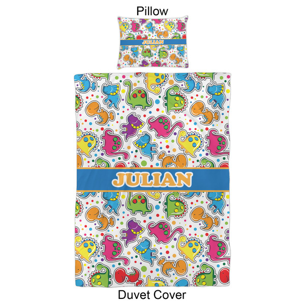 Dinosaur Print Duvet Cover Set - Twin XL - Approval
