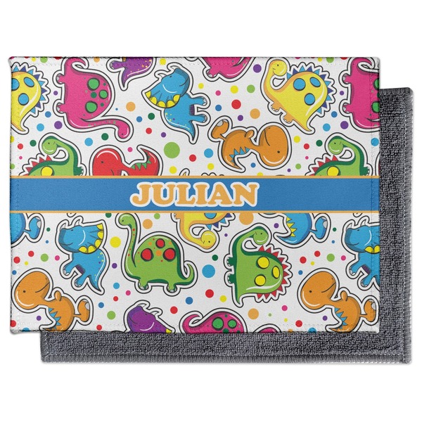 Dinosaur Print Electronic Screen Wipe - Flat