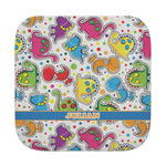 Dinosaur Print Face Towel (Personalized)