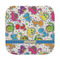 Dinosaur Print Face Cloth-Rounded Corners