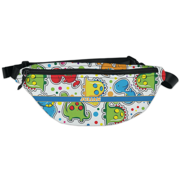 Custom Dinosaur Print Fanny Pack - Classic Style (Personalized)