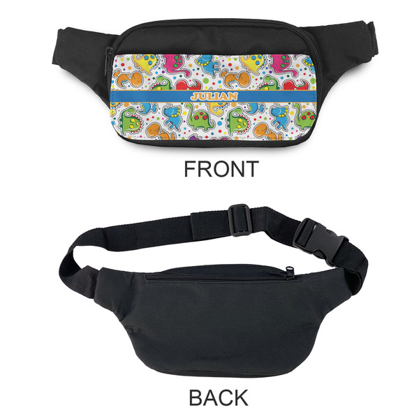 Dinosaur Print Fanny Packs - APPROVAL
