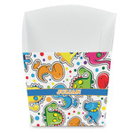 Dinosaur Print French Fry Favor Boxes (Personalized)