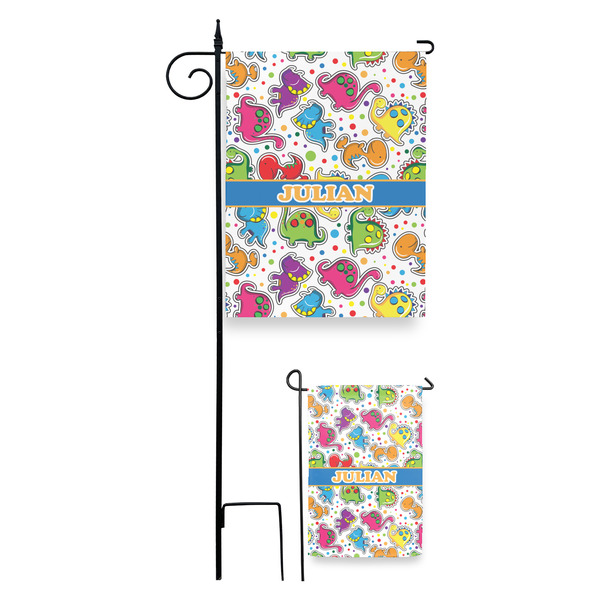 Dinosaur Print Garden Flag - PARENT/MAIN