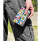 Dinosaur Print Genuine Leather Womens Wallet - In Context