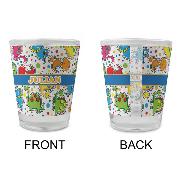 Dinosaur Print Glass Shot Glass - Standard - APPROVAL