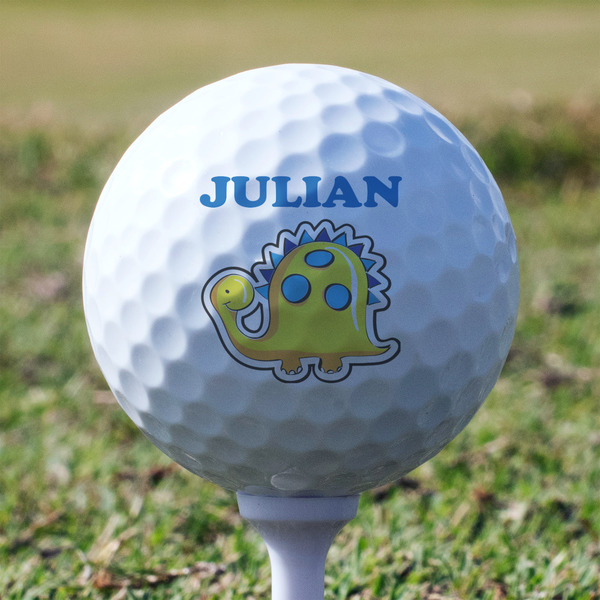 Dinosaur Print Golf Ball - Branded - Tee