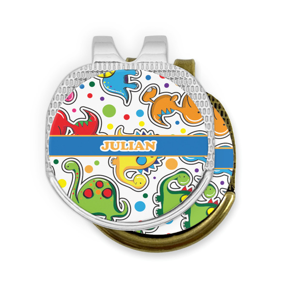 Dinosaur Print Golf Ball Marker Hat Clip - PARENT/MAIN
