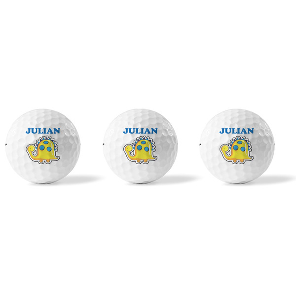 Dinosaur Print Golf Balls - Titleist - Set of 3 - APPROVAL