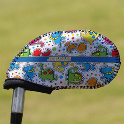 Dinosaur Print Golf Club Iron Cover (Personalized)