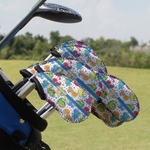 Dinosaur Print Golf Club Iron Cover - Set of 9 (Personalized)