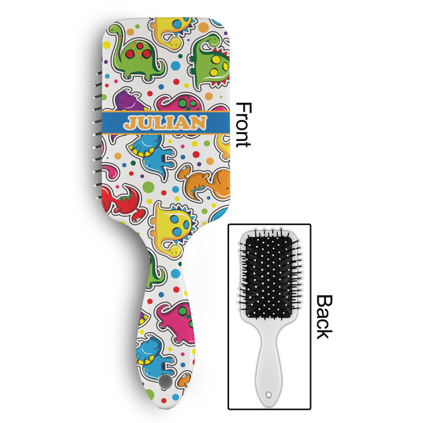 Dinosaur Print Hair Brush - Approval