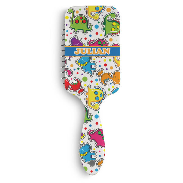 Custom Dinosaur Print Hair Brushes (Personalized)