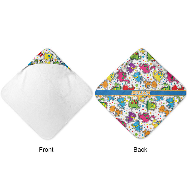 Dinosaur Print Hooded Baby Towel- Approval