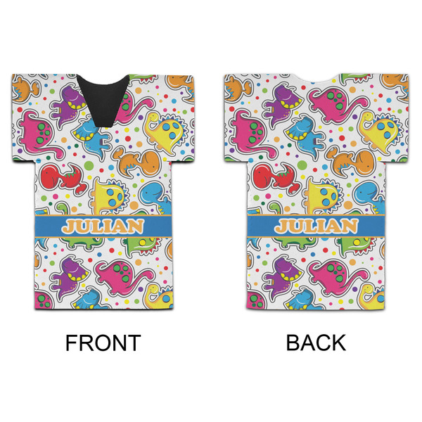 Dinosaur Print Jersey Bottle Cooler - APPROVAL