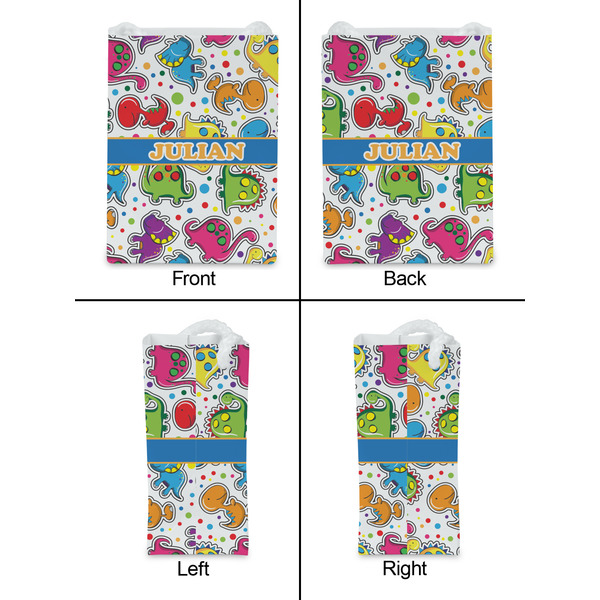 Dinosaur Print Jewelry Gift Bag - Matte - Approval