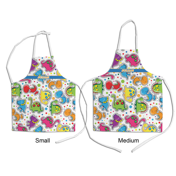 Dinosaur Print Kid's Aprons - Comparison