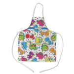 Dinosaur Print Kid's Apron w/ Name or Text