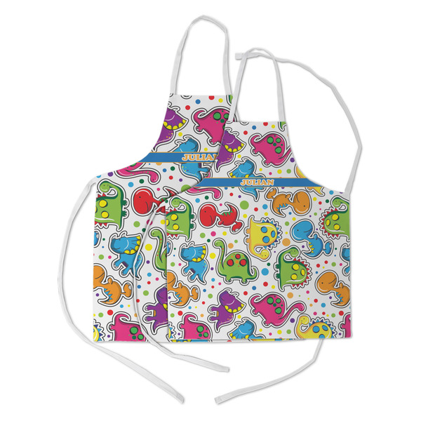 Dinosaur Print Kid's Aprons - Parent - Main