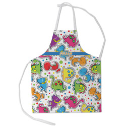 Dinosaur Print Kid's Apron - Small (Personalized)