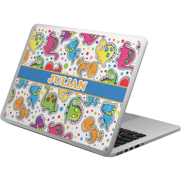 Custom Dinosaur Print Laptop Skin - Custom Sized (Personalized)