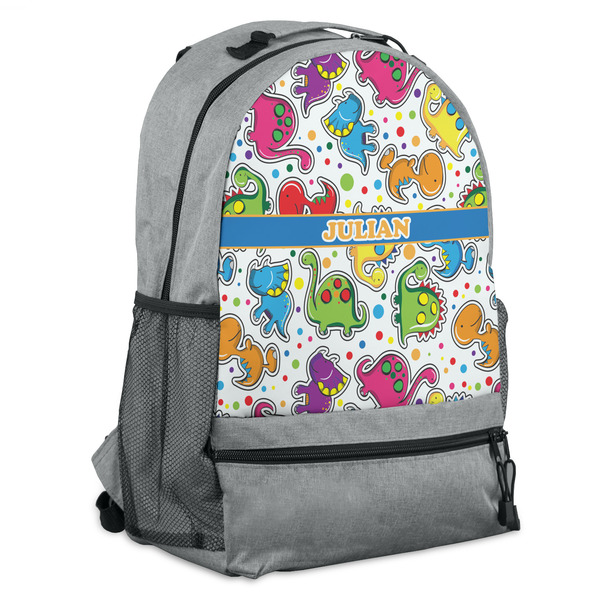 Custom Dinosaur Print Backpack (Personalized)
