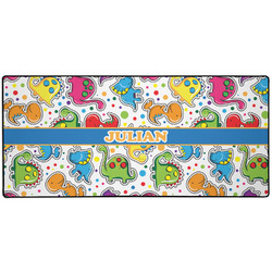 Dinosaur Print 3XL Gaming Mouse Pad - 35" x 16" (Personalized)