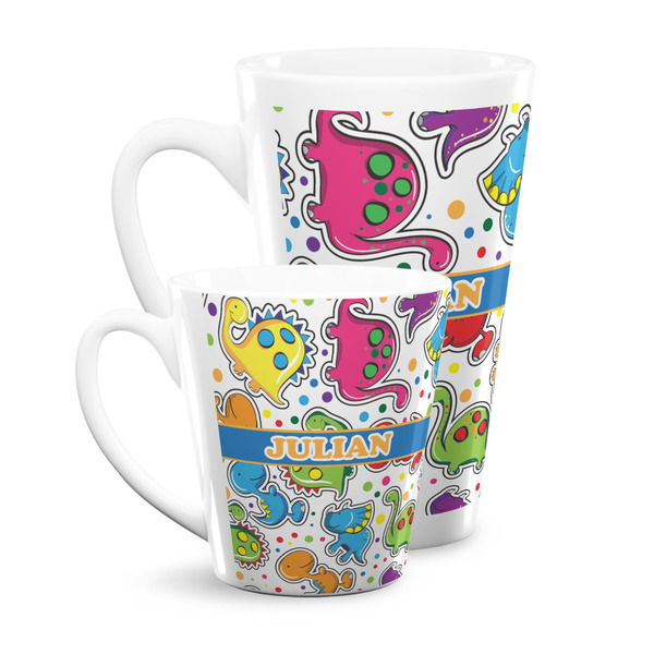 Dinosaur Print Latte Mugs Main