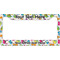 Dinosaur Print License Plate Frame - Style B (Personalized)