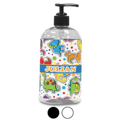 Dinosaur Print Plastic Soap / Lotion Dispenser (Personalized)