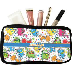 Dinosaur Print Makeup / Cosmetic Bag (Personalized)
