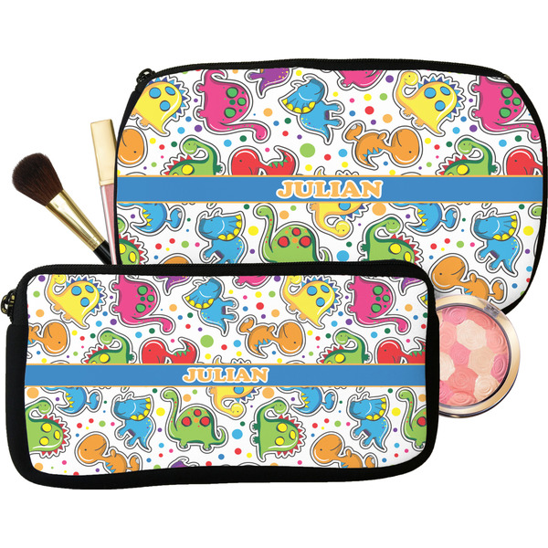 Dinosaur Print Makeup / Cosmetic Bags (Select Size)