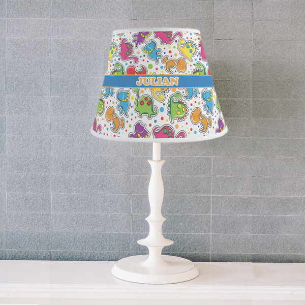 Dinosaur Print Poly Film Empire Lampshade - Lifestyle