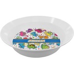 Dinosaur Print Melamine Bowl - 12 oz (Personalized)