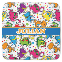 Dinosaur Print Memory Foam Bath Mat - 48"x48" (Personalized)