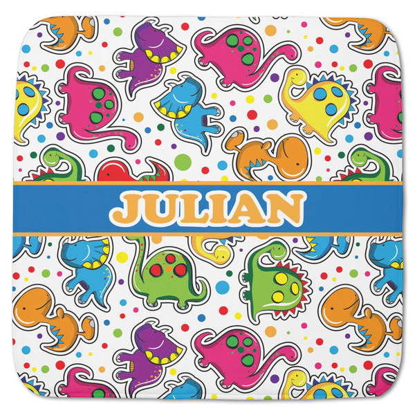 Custom Dinosaur Print Memory Foam Bath Mat - 48"x48" (Personalized)
