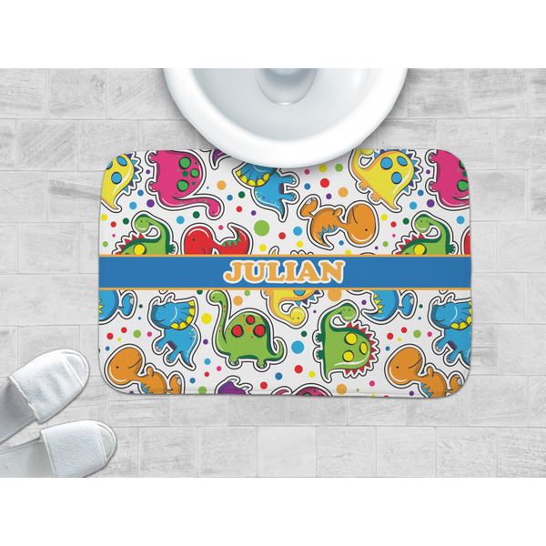 Dinosaur Print Memory Foam Bath Mat - LIFESTYLE 34x21