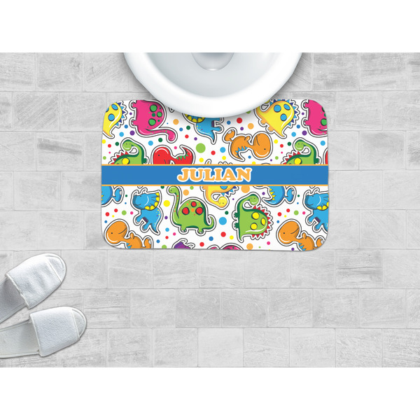 Dinosaur Print Memory Foam Bath Mat - LIFESTYLE