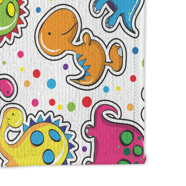 Dinosaur Print Microfiber Dish Rag - DETAIL