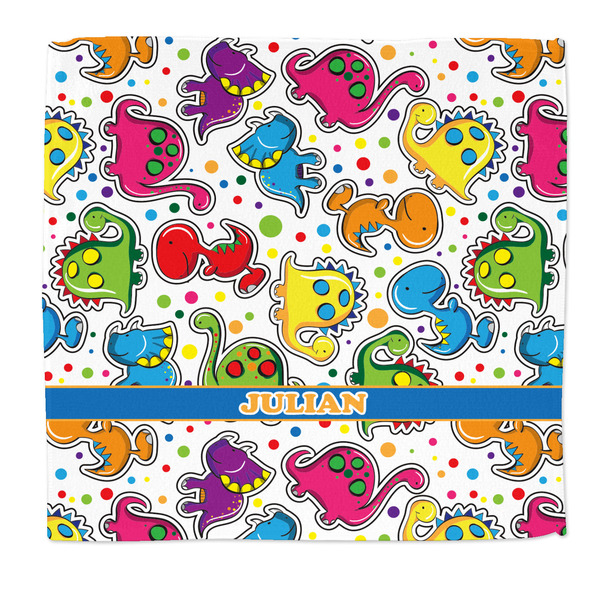 Custom Dinosaur Print Microfiber Dish Rag (Personalized)