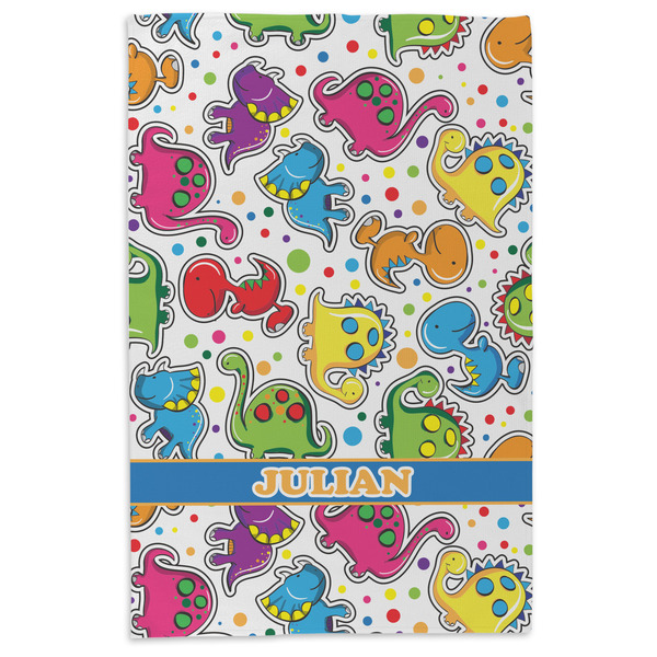Dinosaur Print Microfiber Dish Towel - APPROVAL