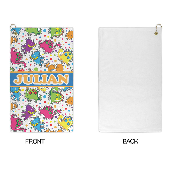 Dinosaur Print Microfiber Golf Towels - APPROVAL